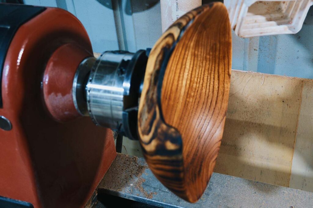 Cape Lilac Wooden bowl
