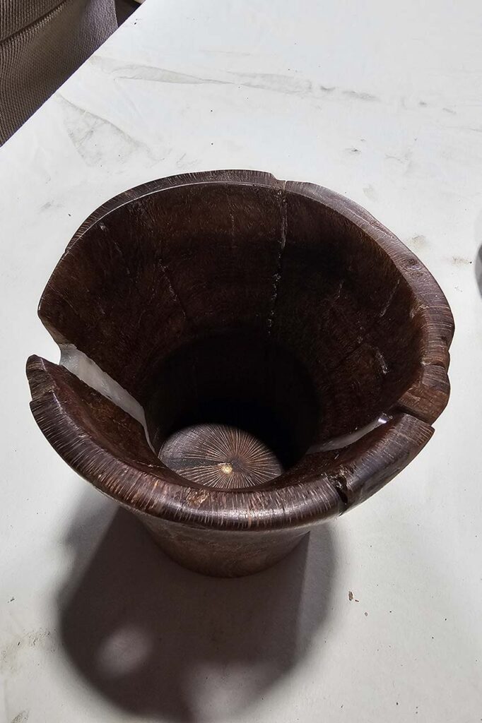 Sheoak Wood vase